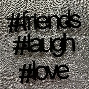 🔥2 for 25🔥Umbra black steel wall decor